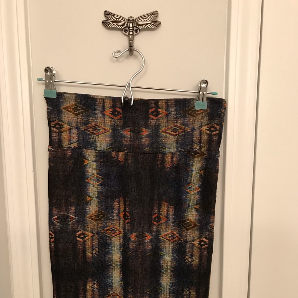 Aztec Lularoe Cassie Skirt Pencil Skirt